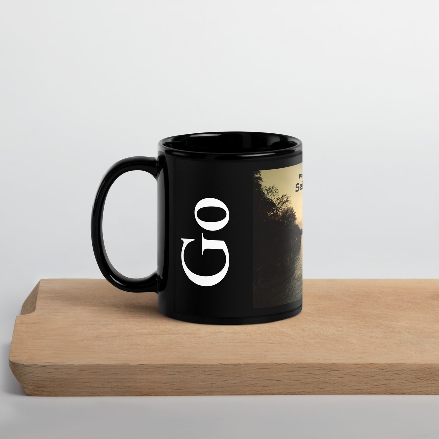 By the Seine - Let's Go Paris Mug