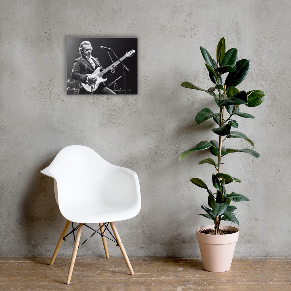 Mozart Rock Star Canvas