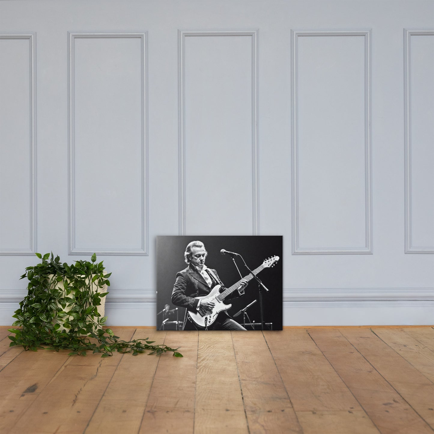 Mozart Rock Star Canvas