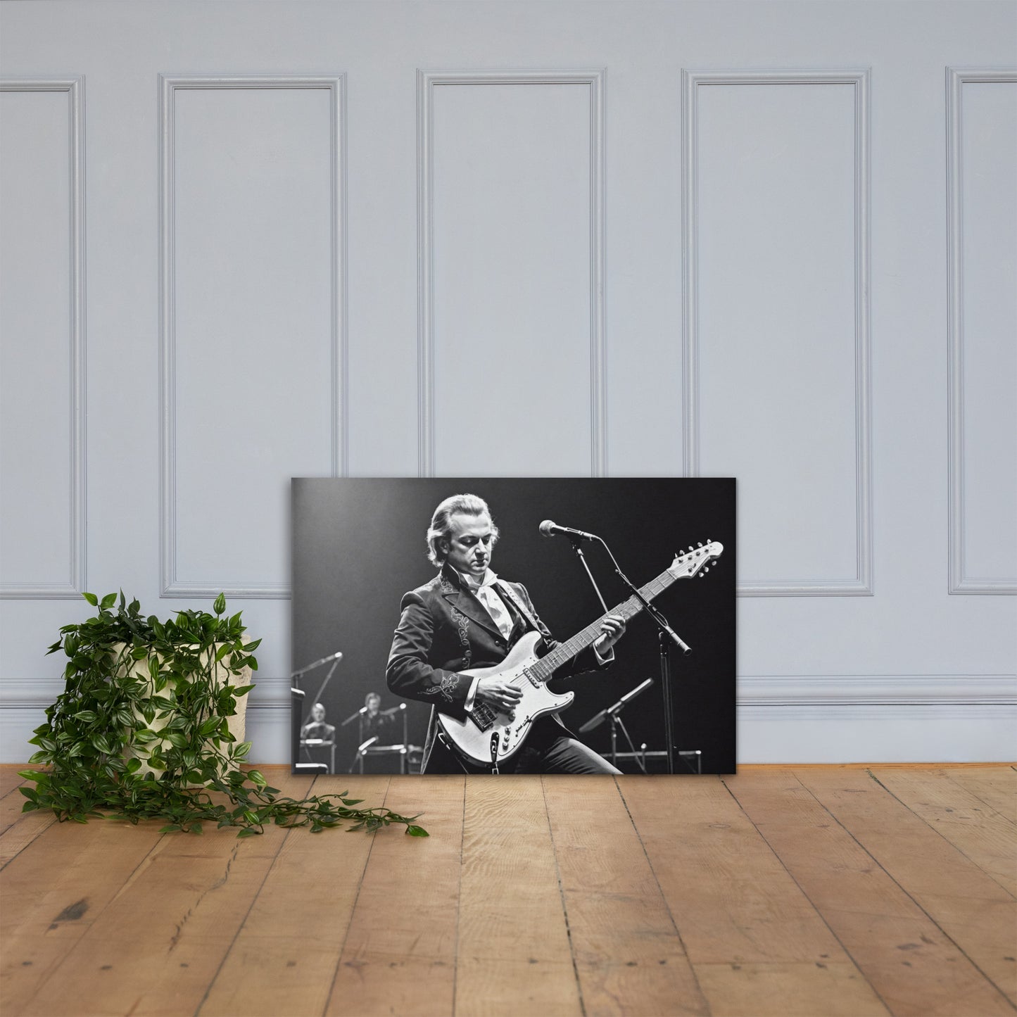 Mozart Rock Star Canvas