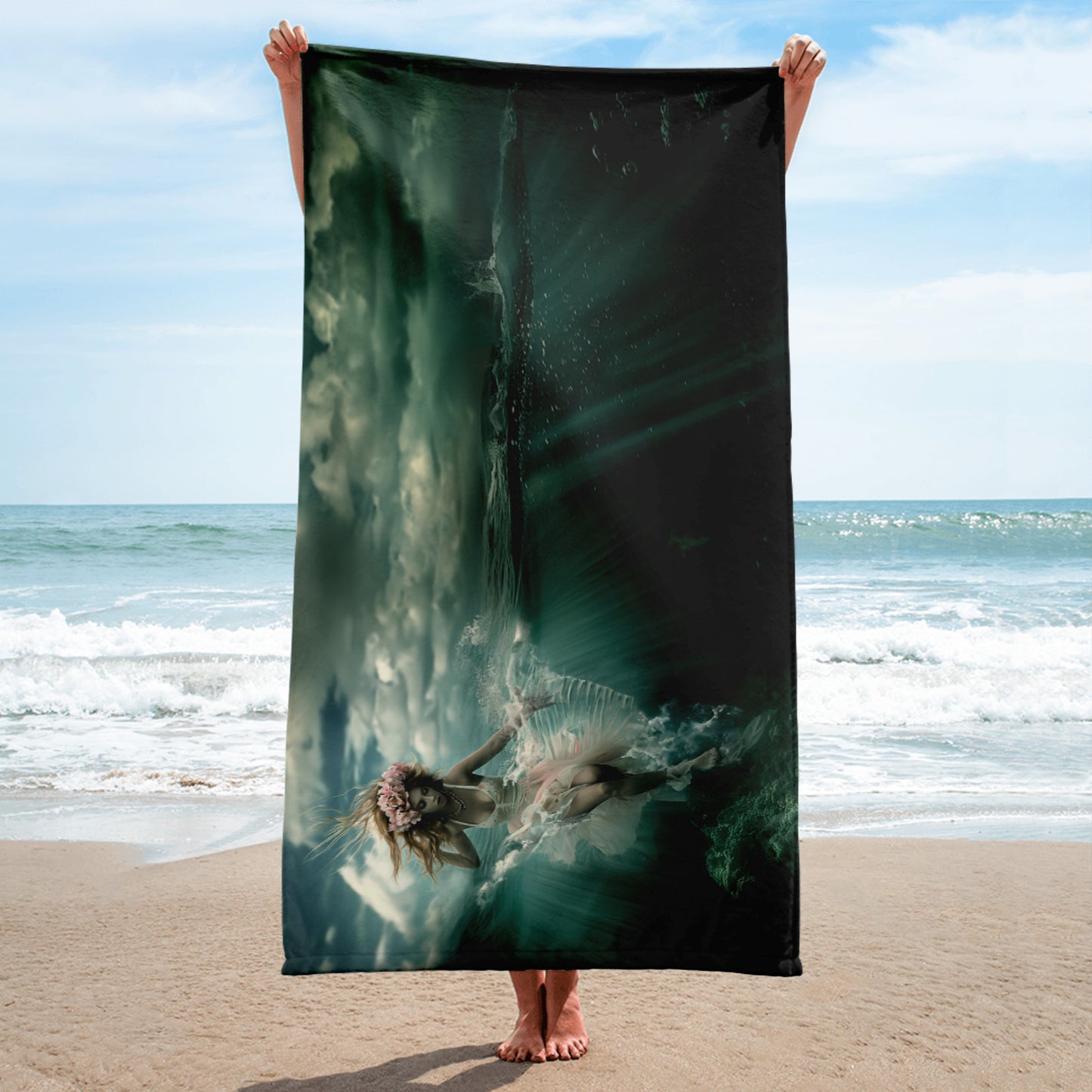 Thetis the water nymph Towel