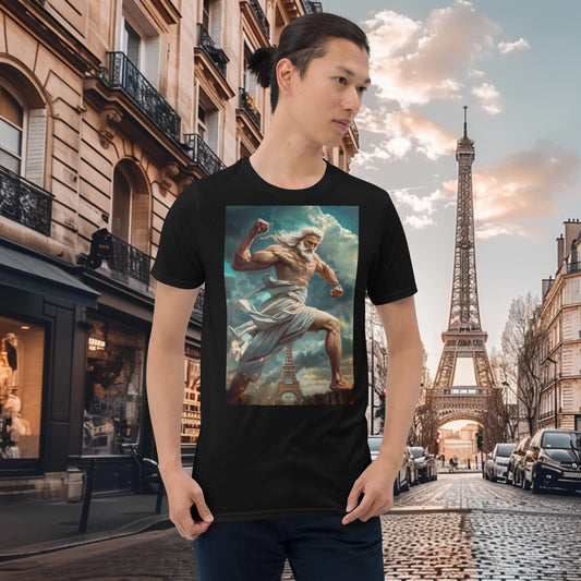 Paris Olympics Taekwondo Zeus T-Shirt