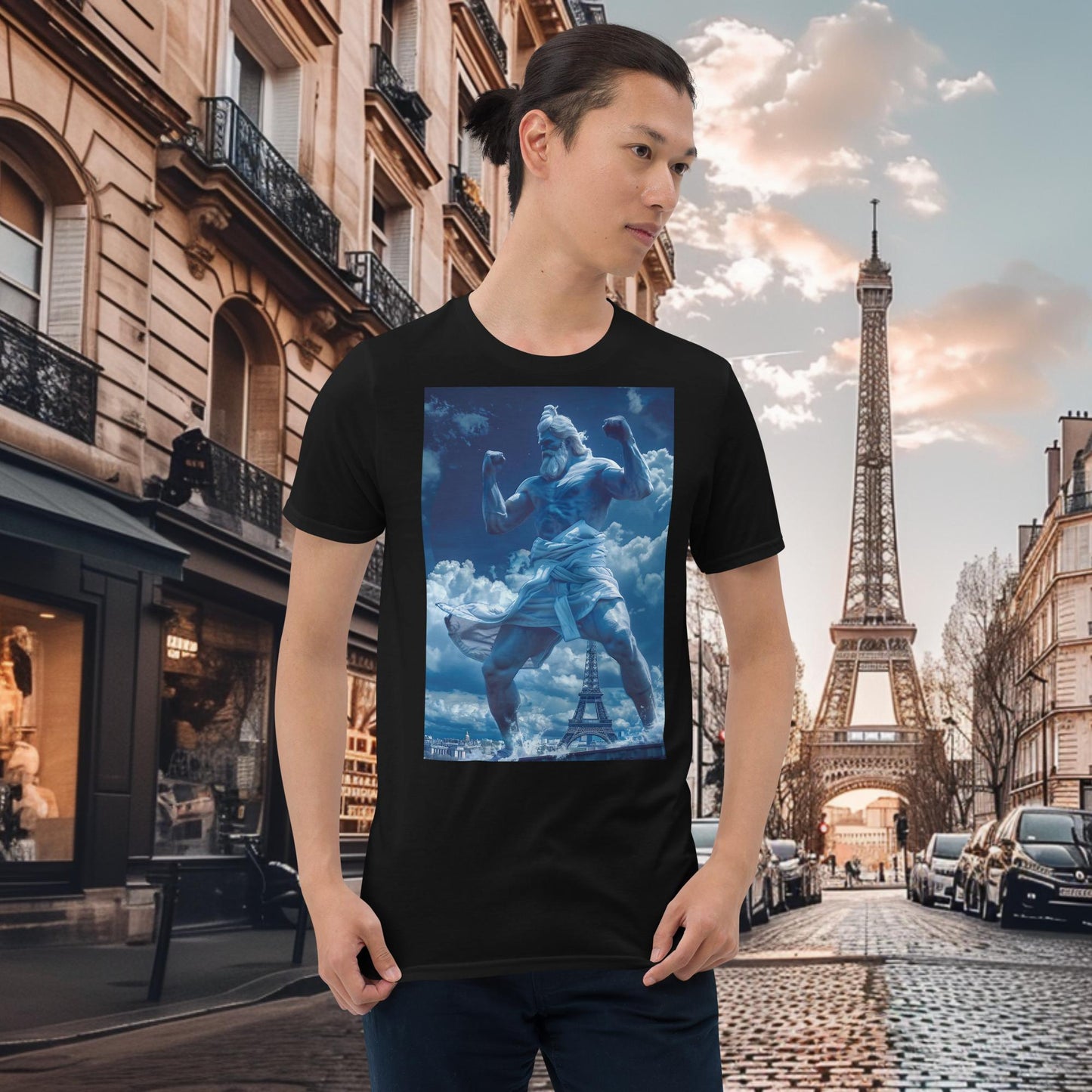 Paris Olympics Taekwondo Zeus T-Shirt