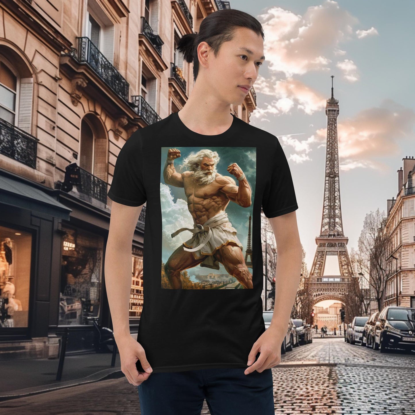 Judo Zeus T-Shirt für die Olympischen Spiele in Paris