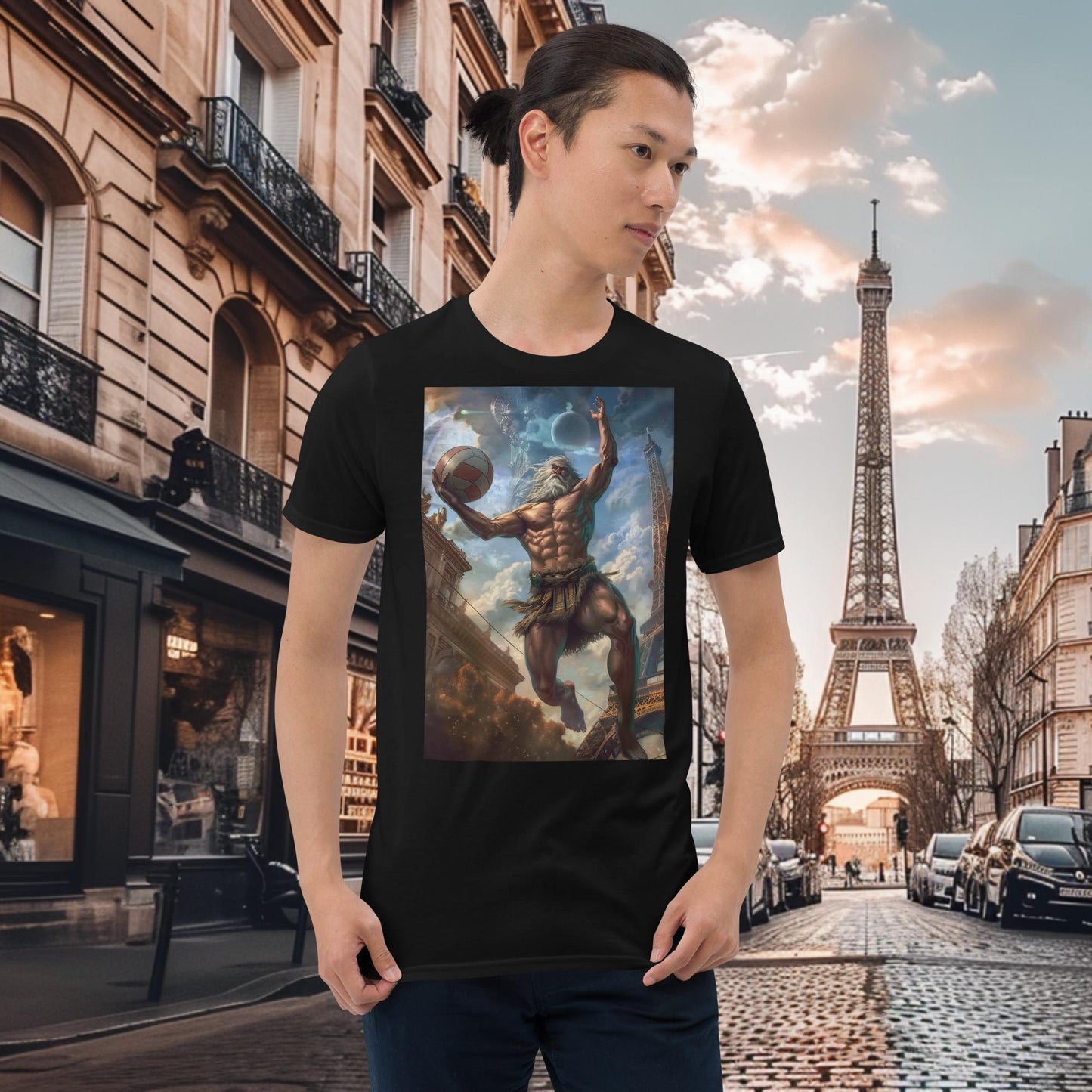 T-shirt Zeus Volleyball Jeux Olympiques de Paris