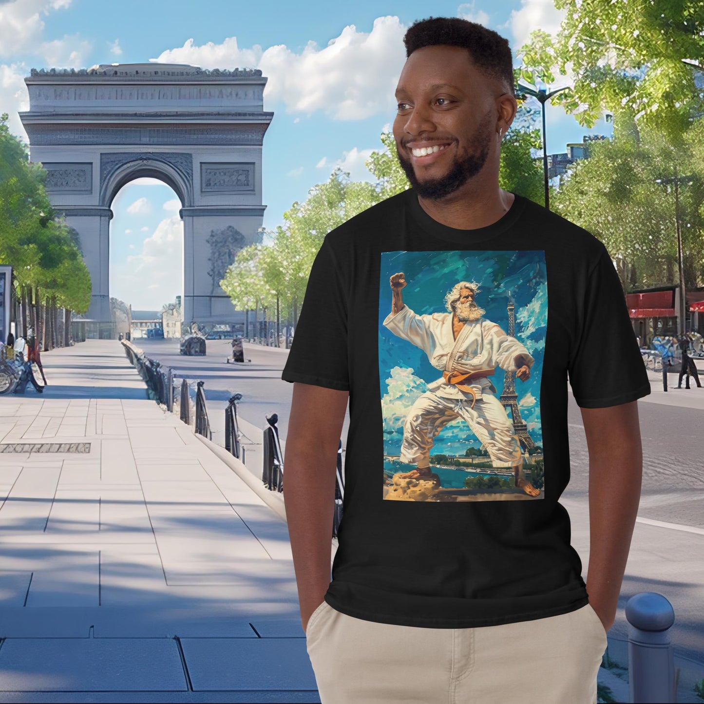 Paris Olympics Judo Zeus T-Shirt