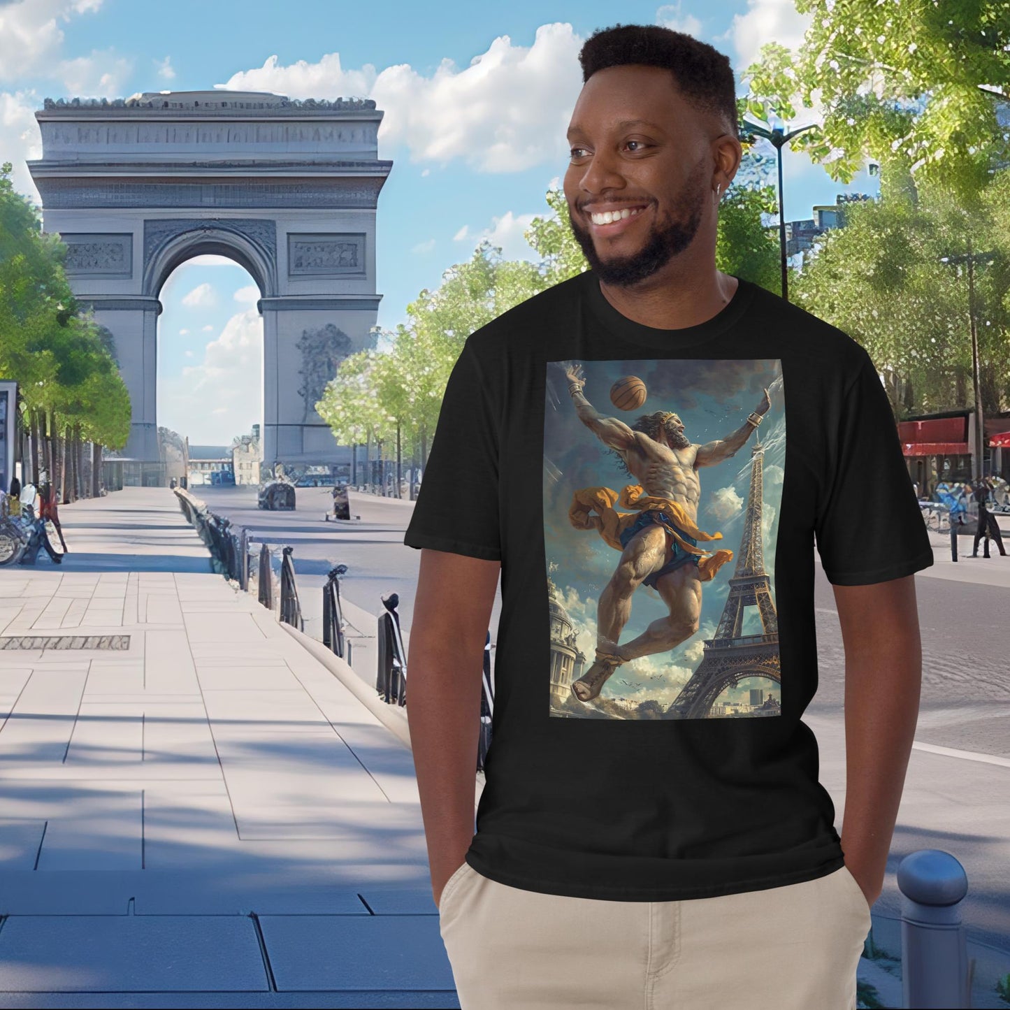 Handball-T-Shirt Zeus für die Olympischen Spiele in Paris