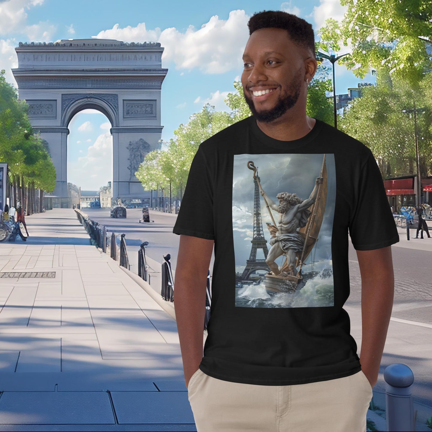 T-Shirt Zeus für die Olympischen Spiele in Paris