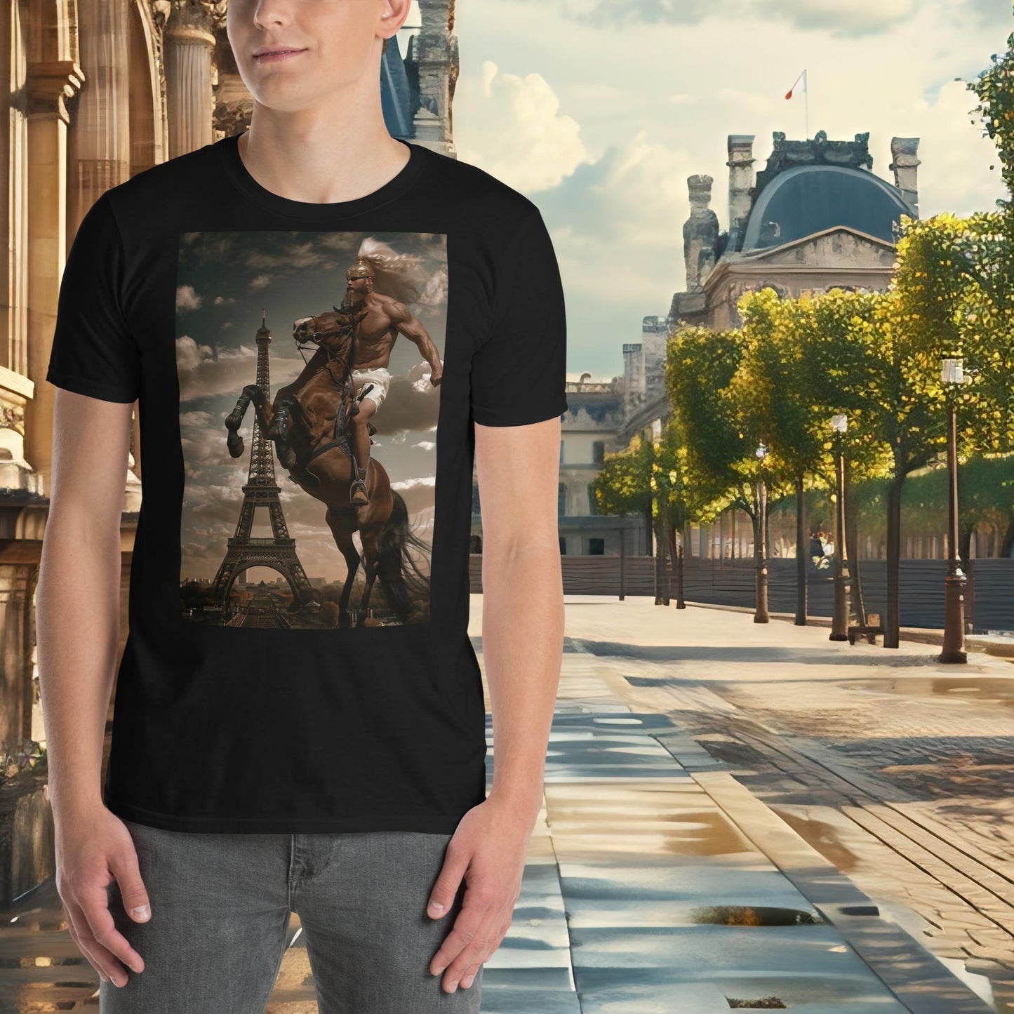 T-shirt Zeus équestre des Jeux Olympiques de Paris