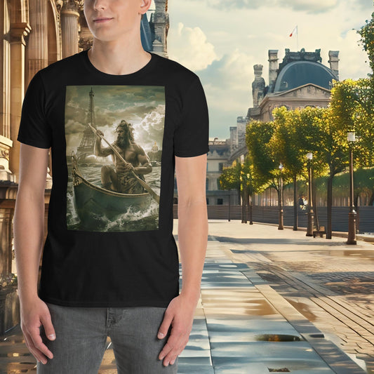 Paris Olympics Canoe Zeus T-Shirt