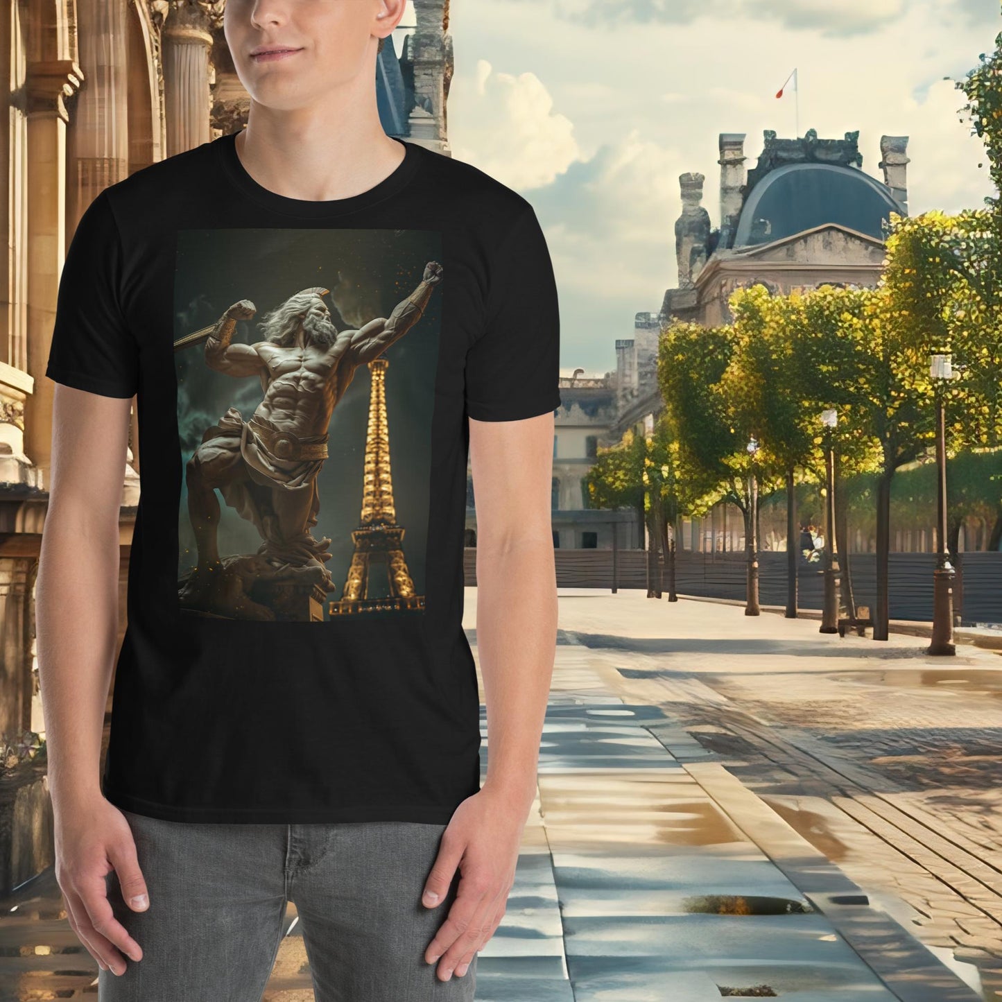 T-shirt Breaking Zeus des Jeux Olympiques de Paris