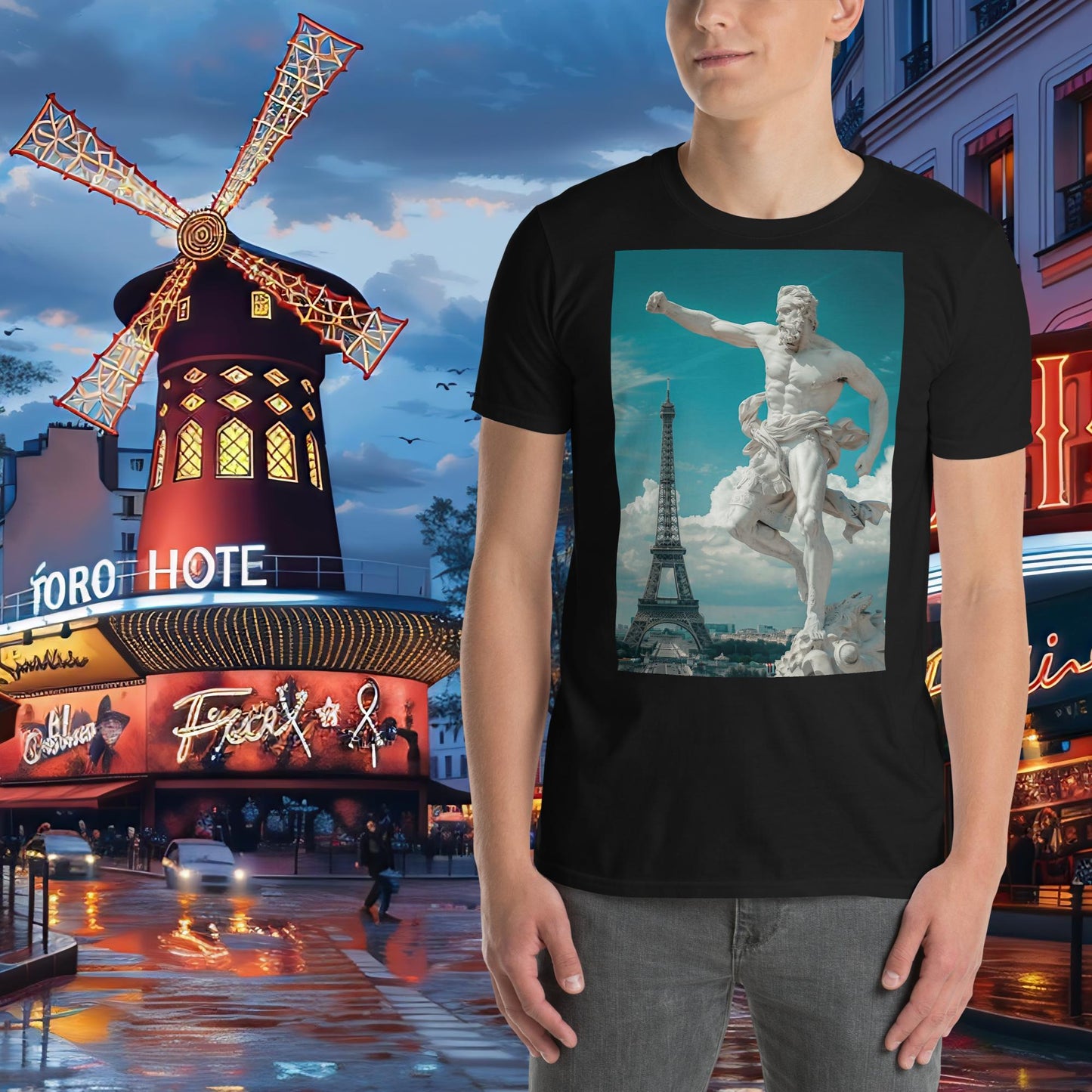 Zeus, Turner, Olympia, Paris, T-Shirt