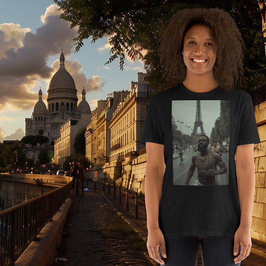 T-shirt de course aux JO de Paris