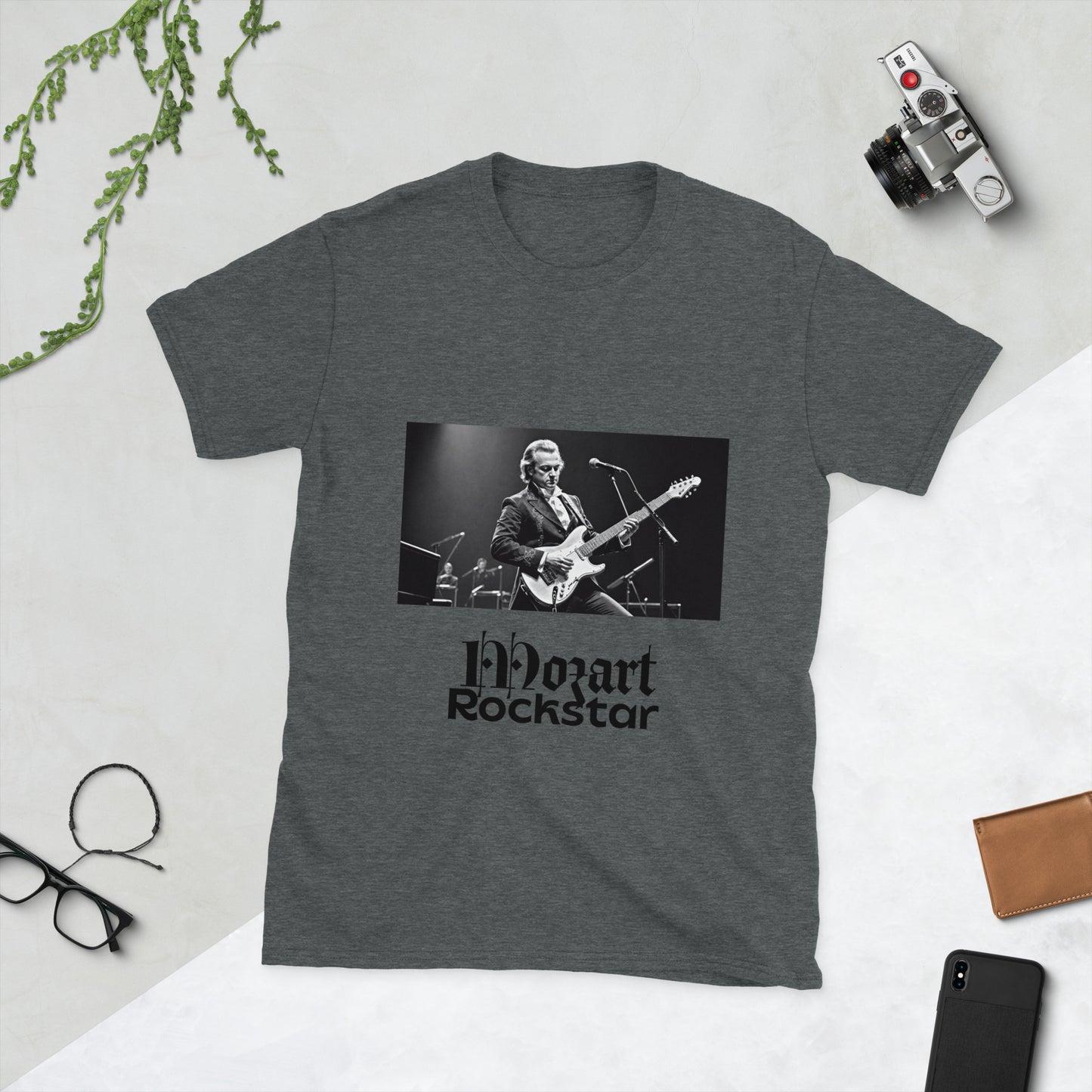 T-shirt Mozart Rock Star