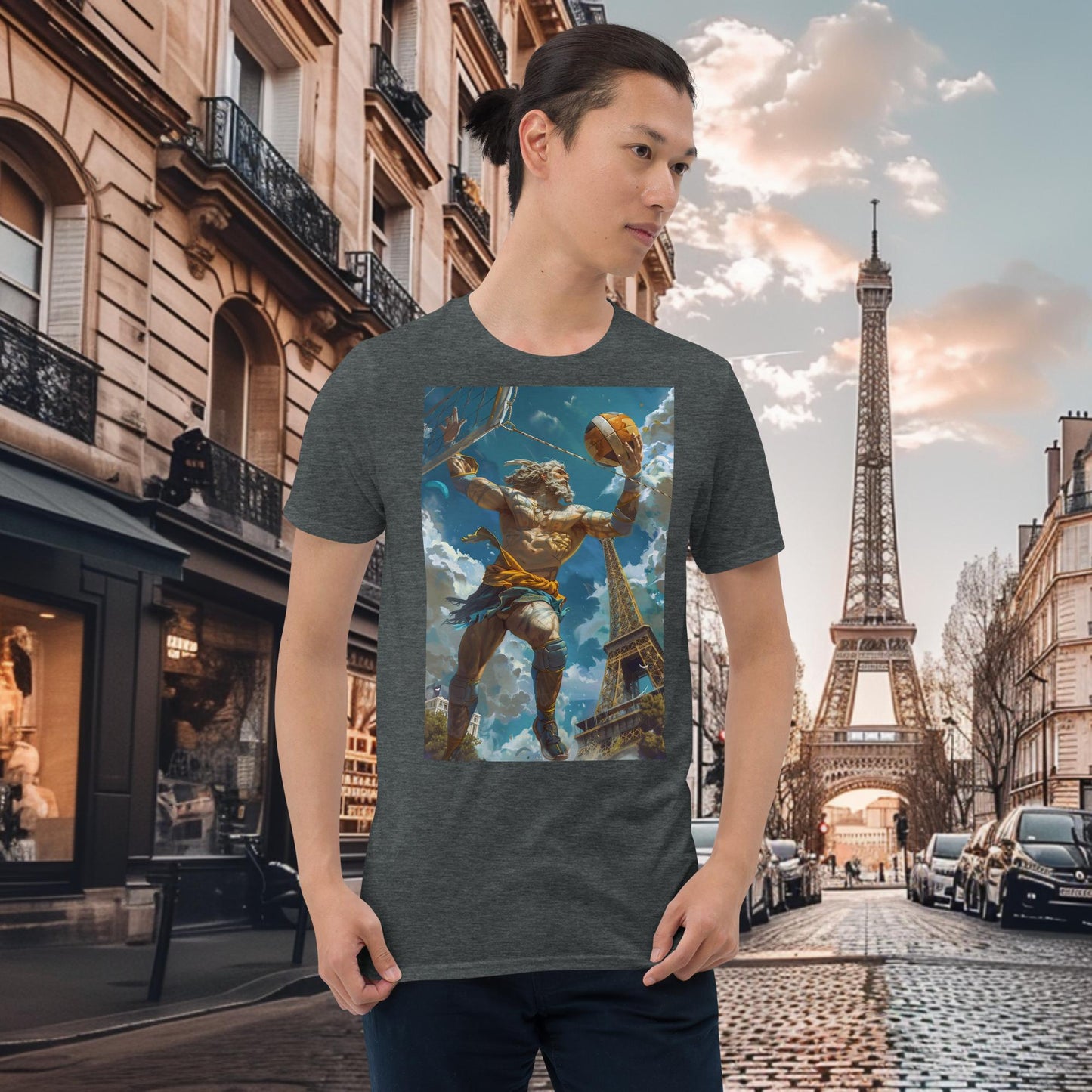 Olympia-Volleyball-Zeus in Paris T-Shirt