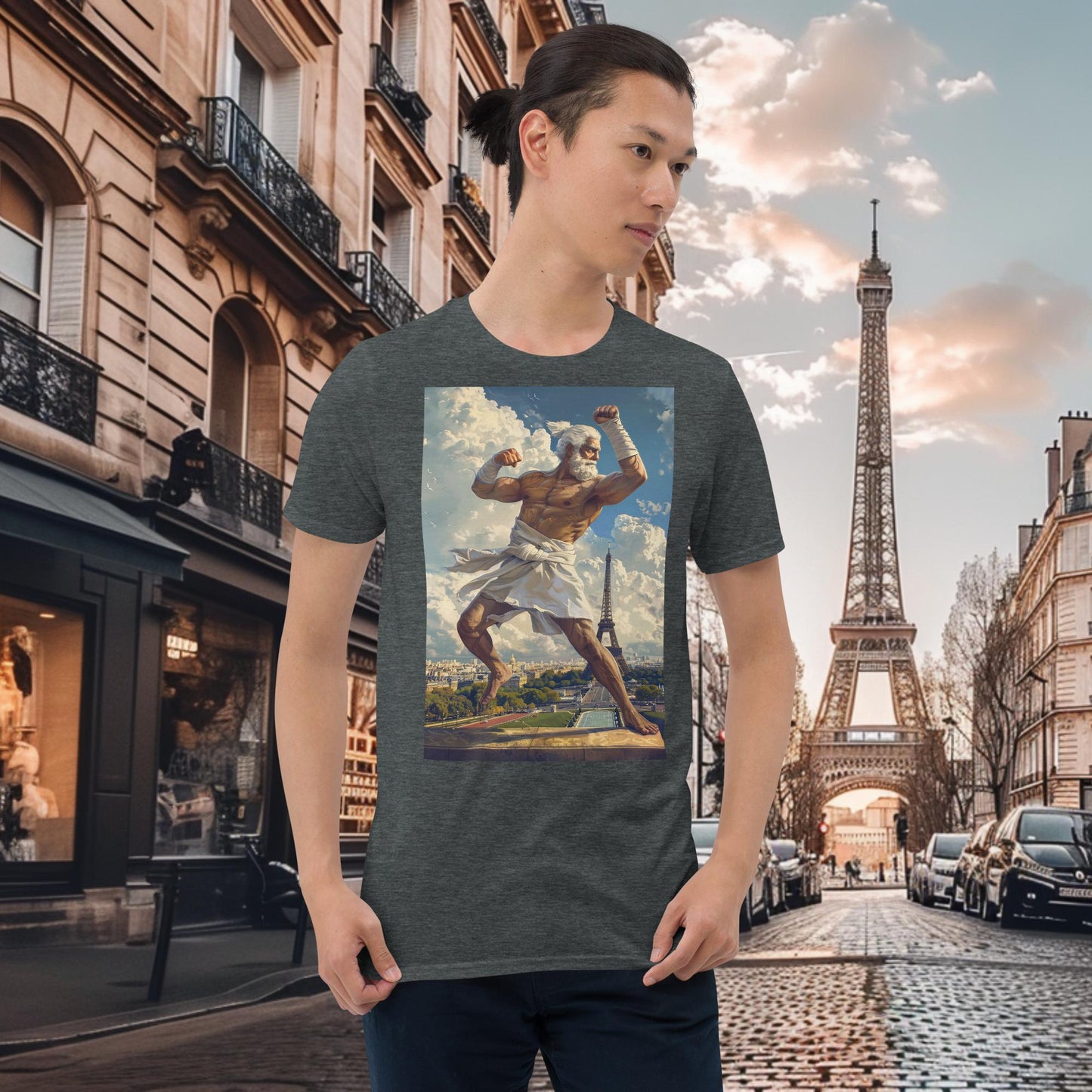 Paris Olympics Taekwondo Zeus T-Shirt