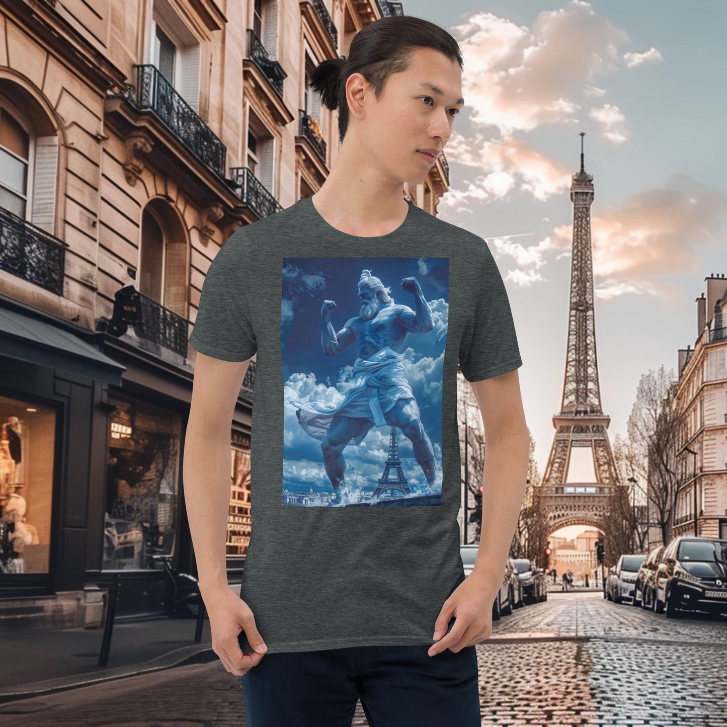 Paris Olympics Taekwondo Zeus T-Shirt