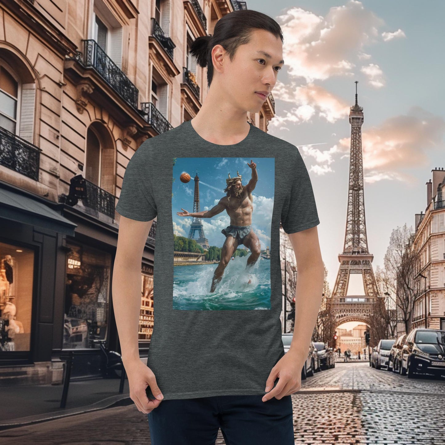 Paris Olympics Water Polo Zeus T-Shirt