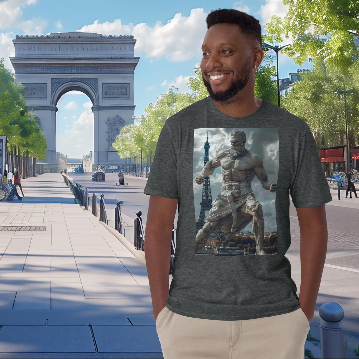 Paris Olympics Judo Zeus T-Shirt