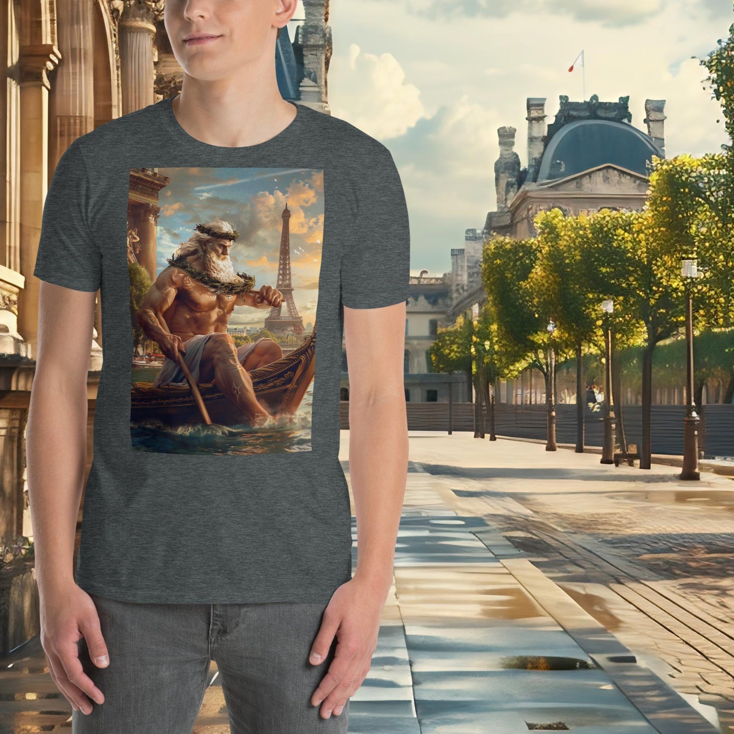 SParis Olympics Rowing Zeus T-Shirt