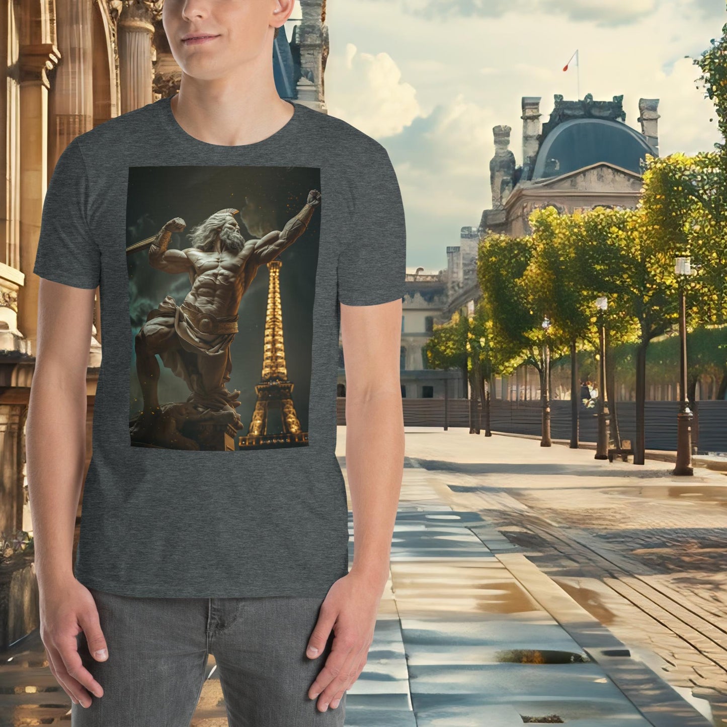 T-shirt Breaking Zeus des Jeux Olympiques de Paris