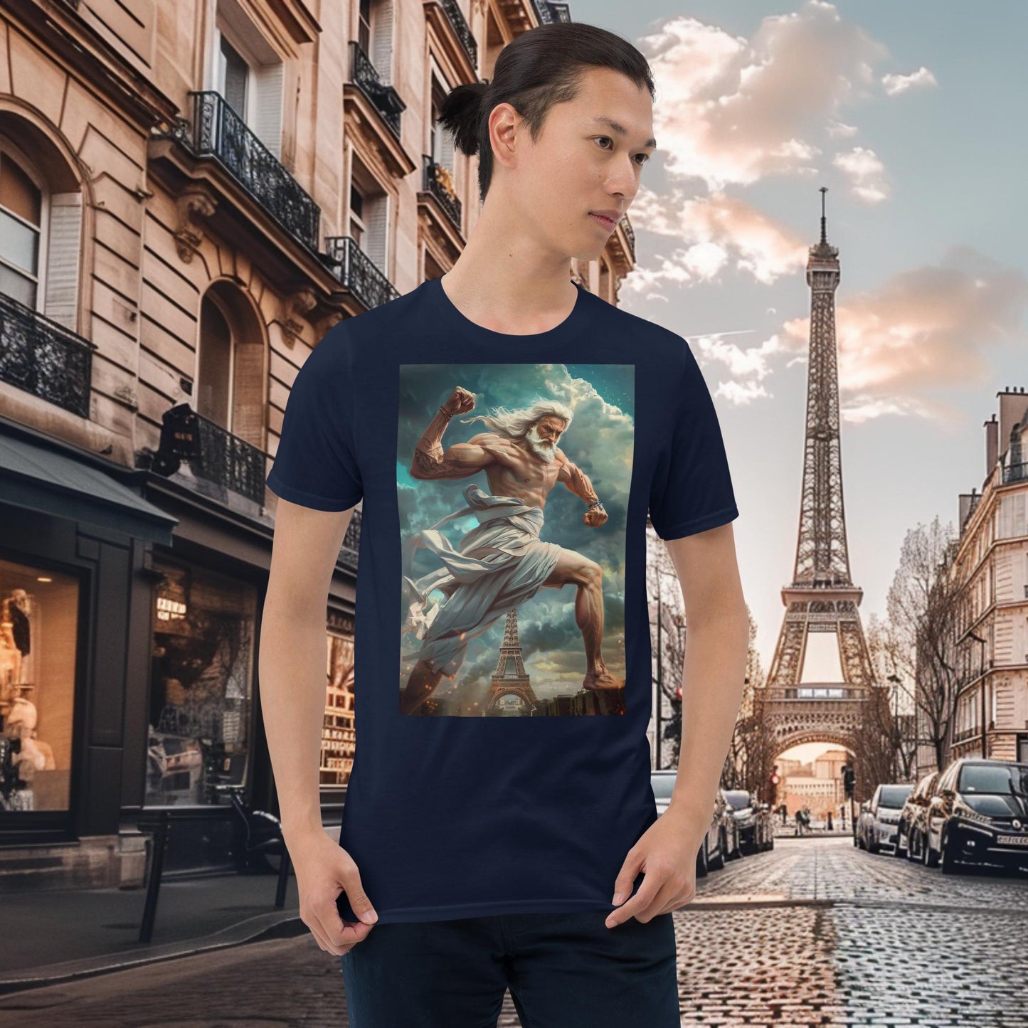 Paris Olympics Taekwondo Zeus T-Shirt