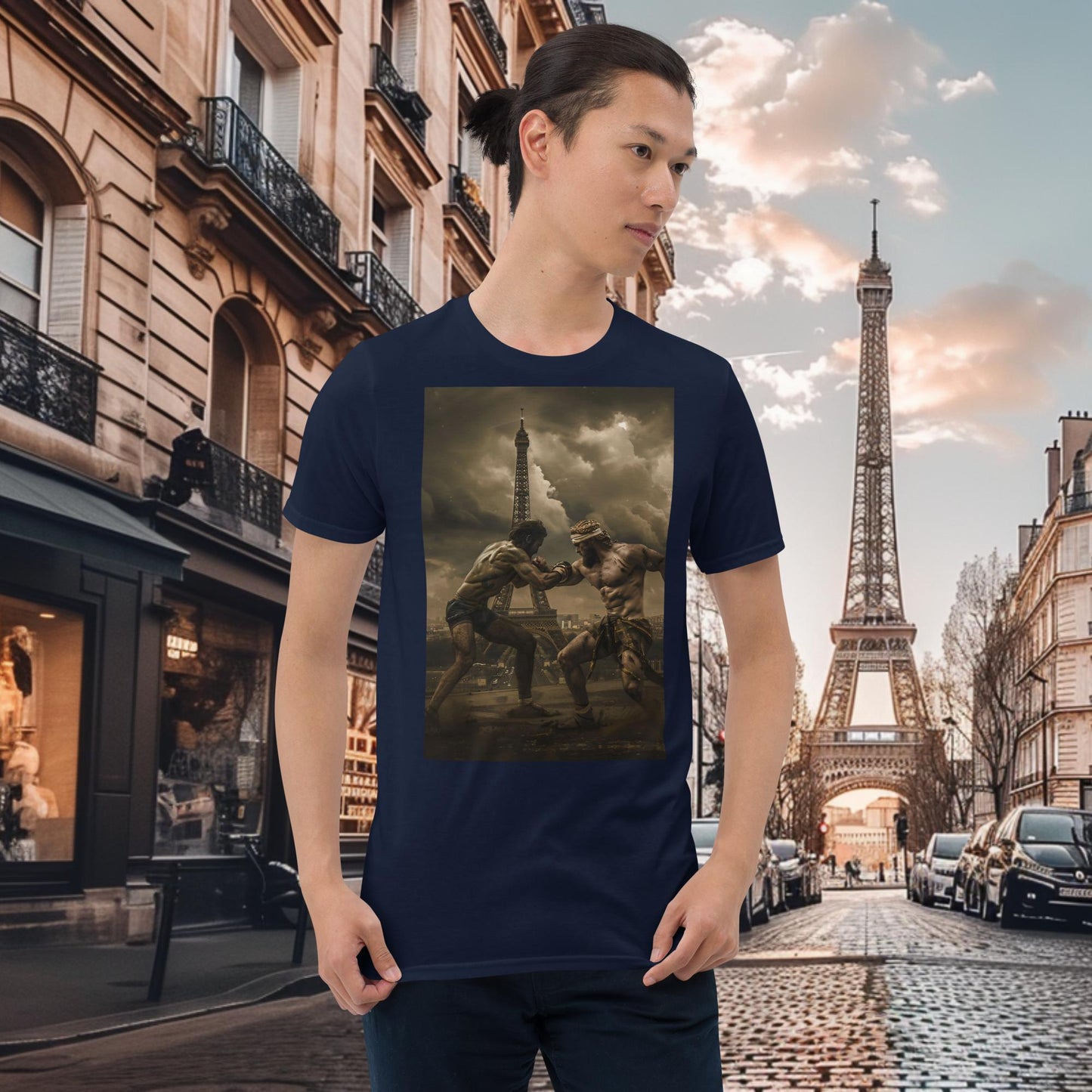 T-Shirt Zeus für die Olympischen Spiele in Paris