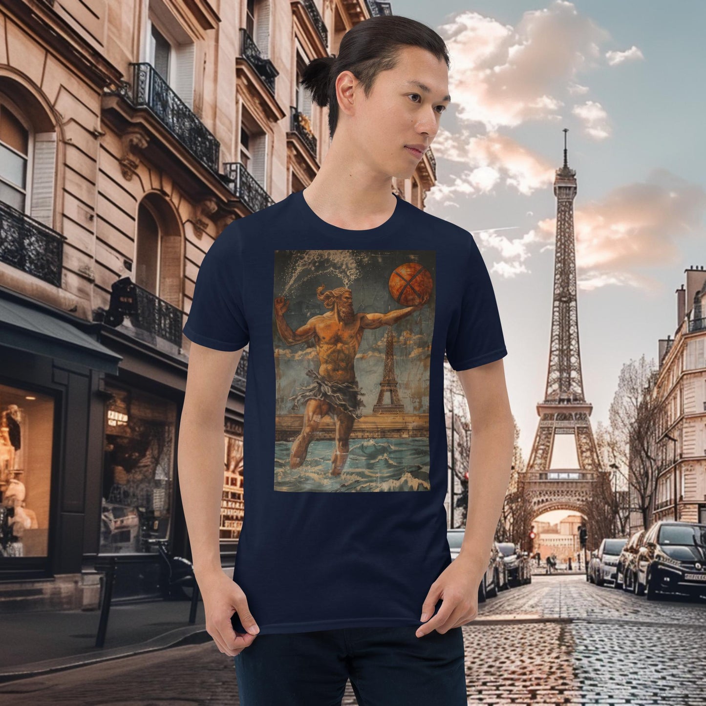 Zeus T-Shirt für Wasserball bei den Olympischen Spielen in Paris