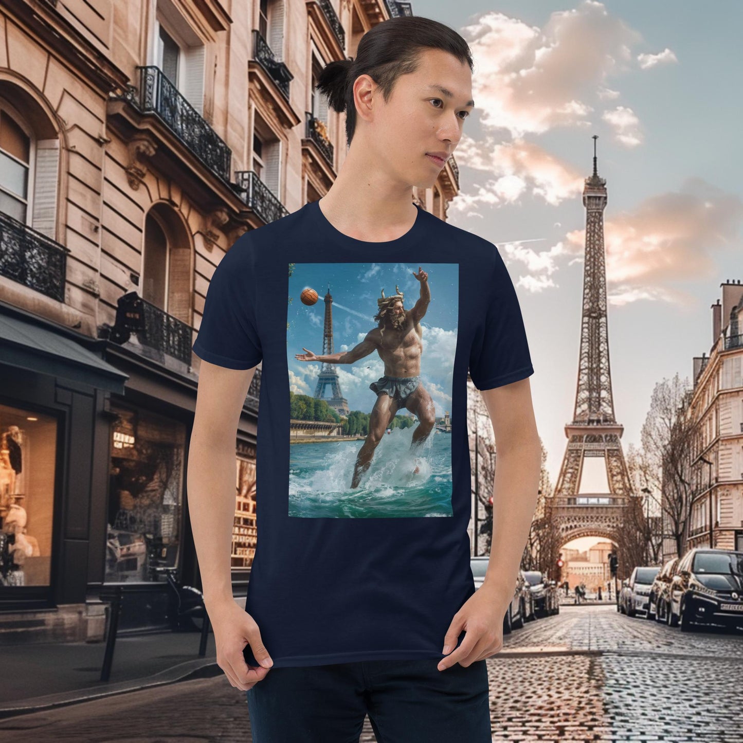 Paris Olympics Water Polo Zeus T-Shirt