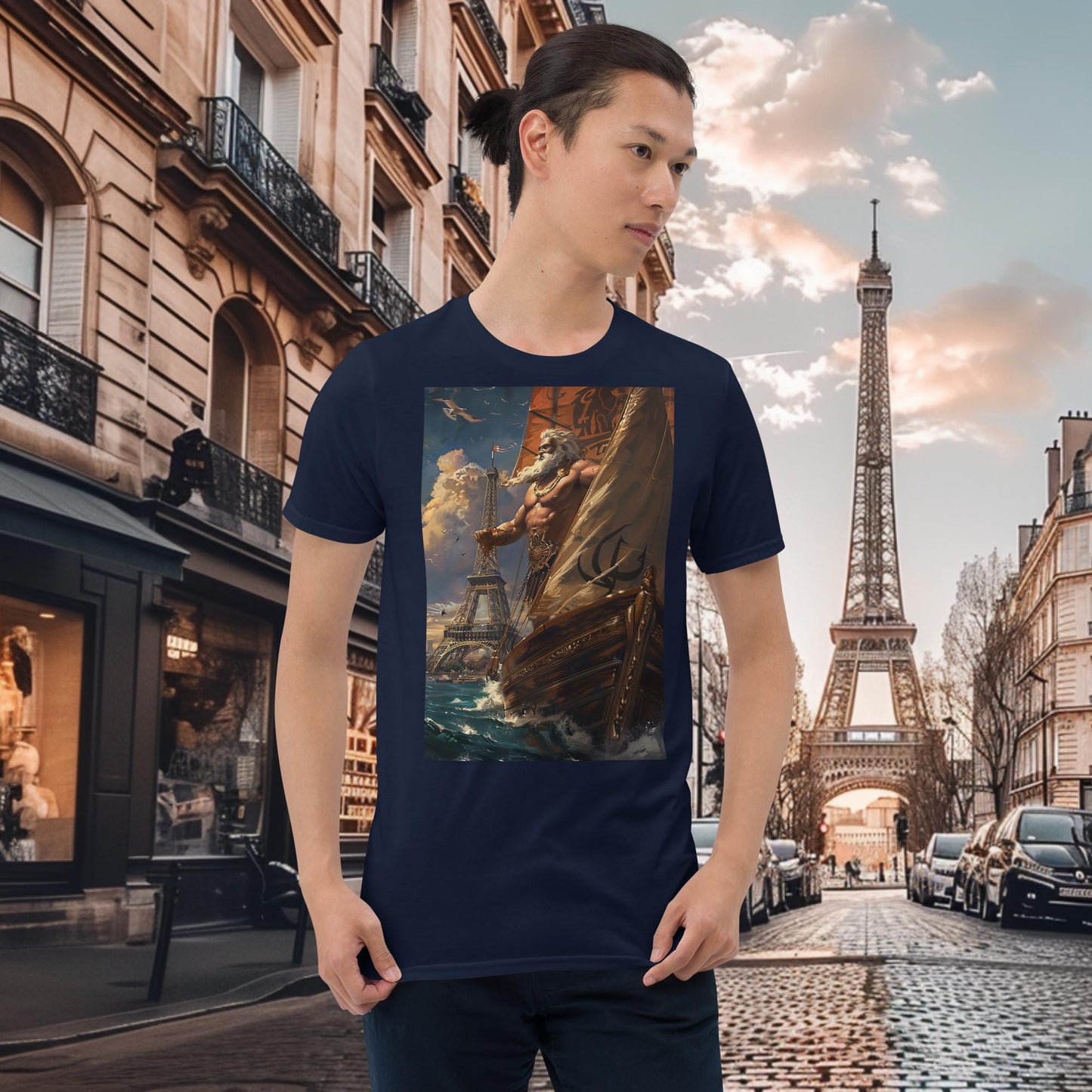 T-Shirt Zeus für die Olympischen Spiele in Paris