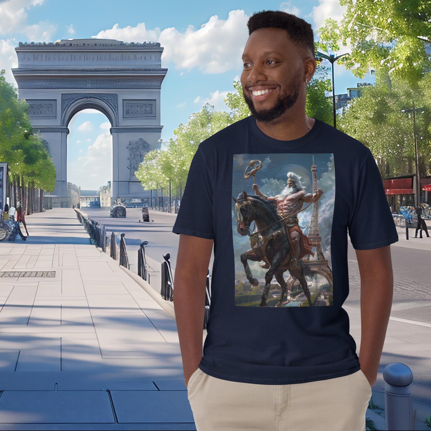 Paris Olympics Equestrian Zeus T-Shirt