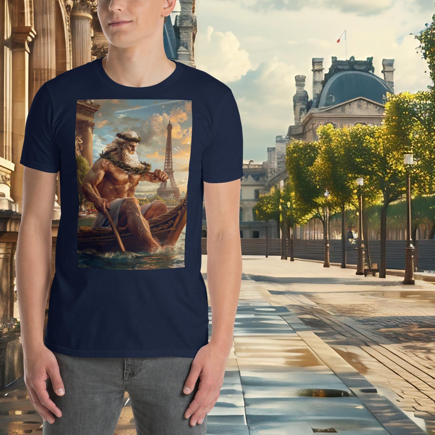 SParis Olympics Rowing Zeus T-Shirt