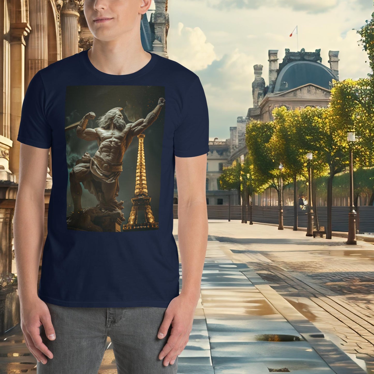 Paris Olympics Breaking Zeus T-Shirt