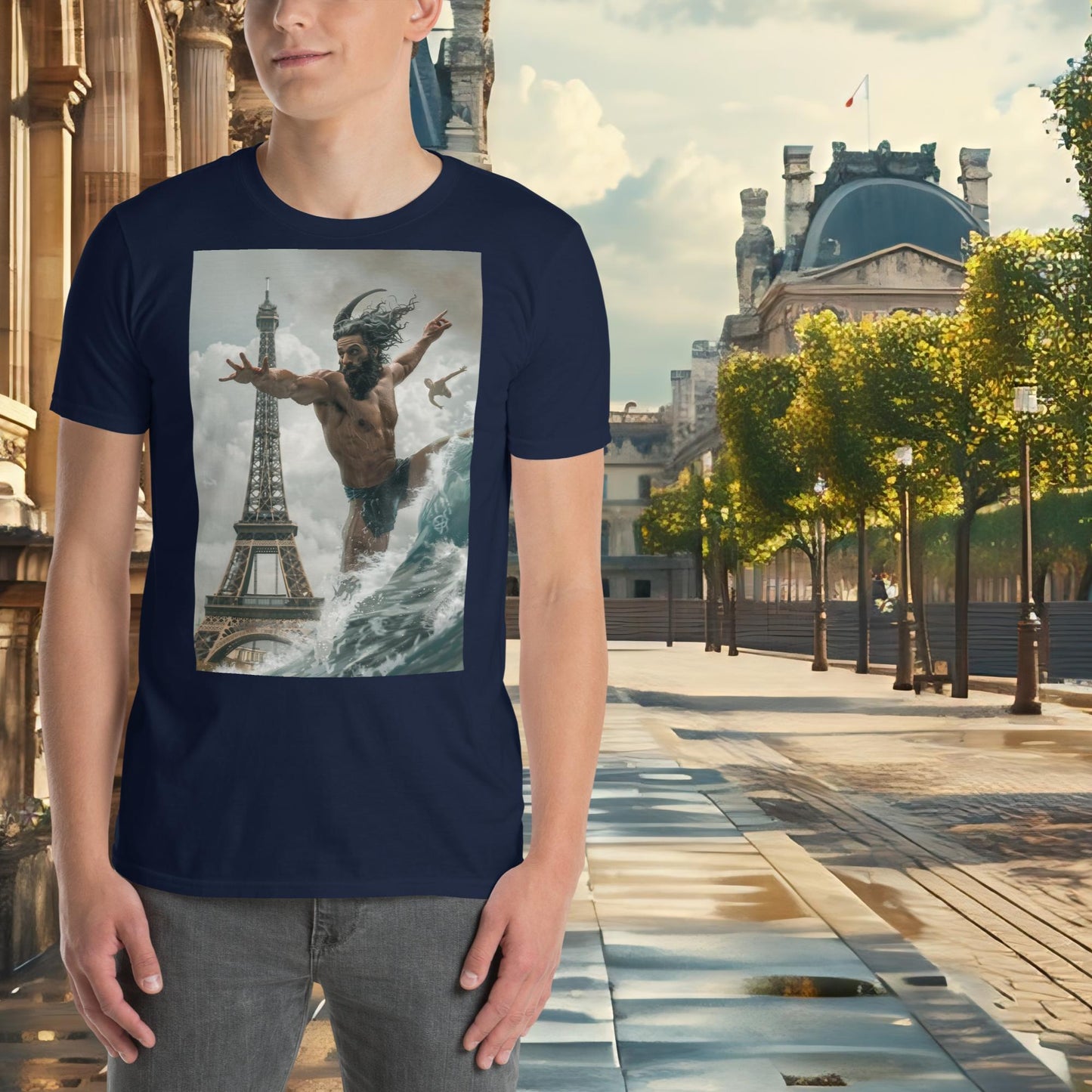 Zeus, Olympia-Tauchen, Paris, T-Shirt