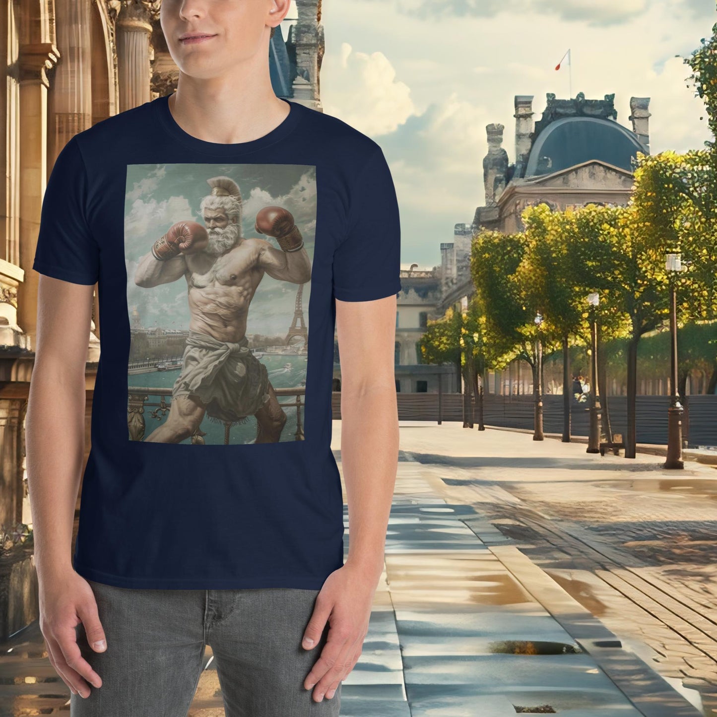 T-Shirt Zeus Boxen Olympia Paris