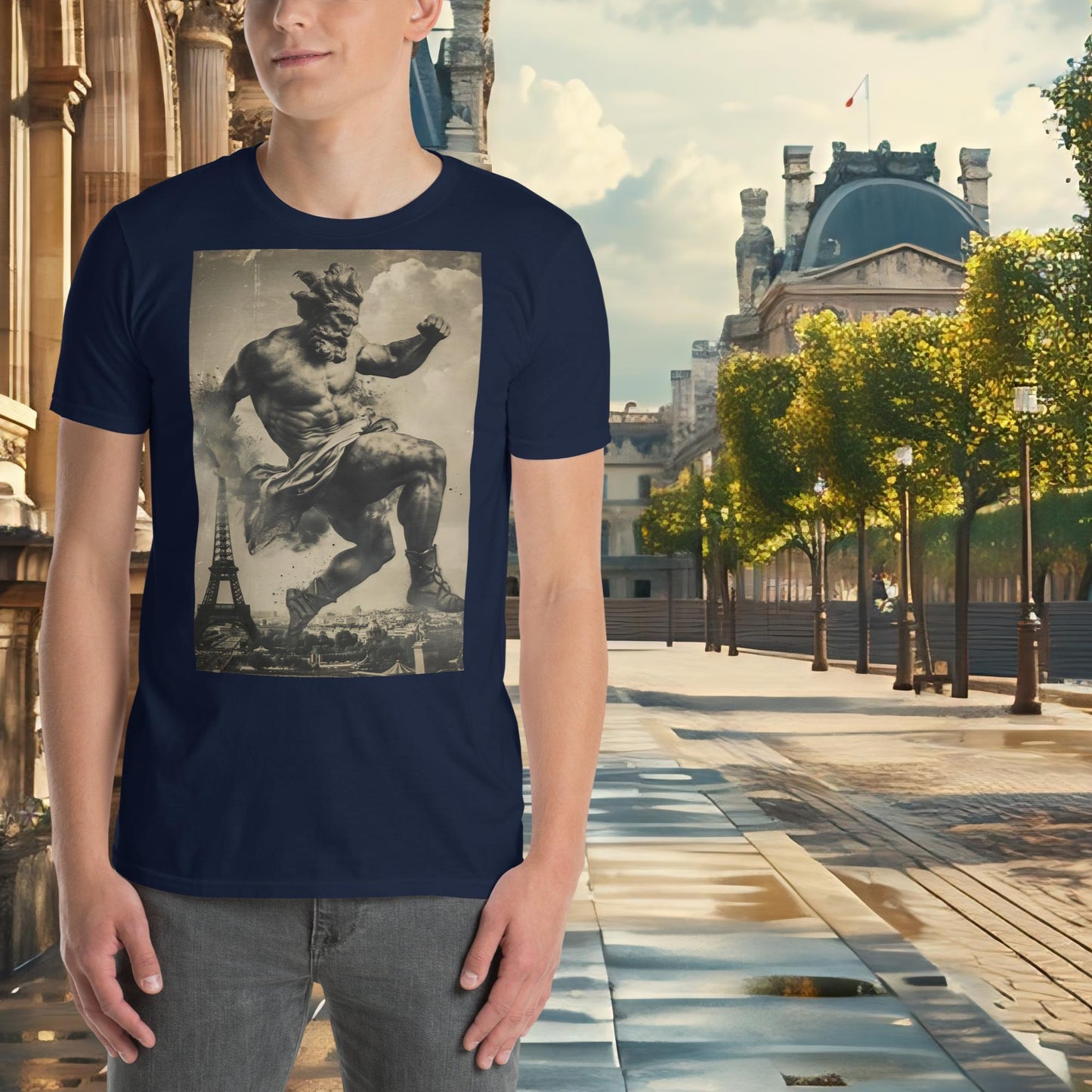 Paris Olympics Breaking Zeus T-Shirt