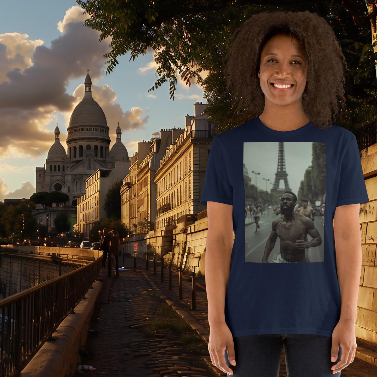 Paris Olympics Running T-Shirt