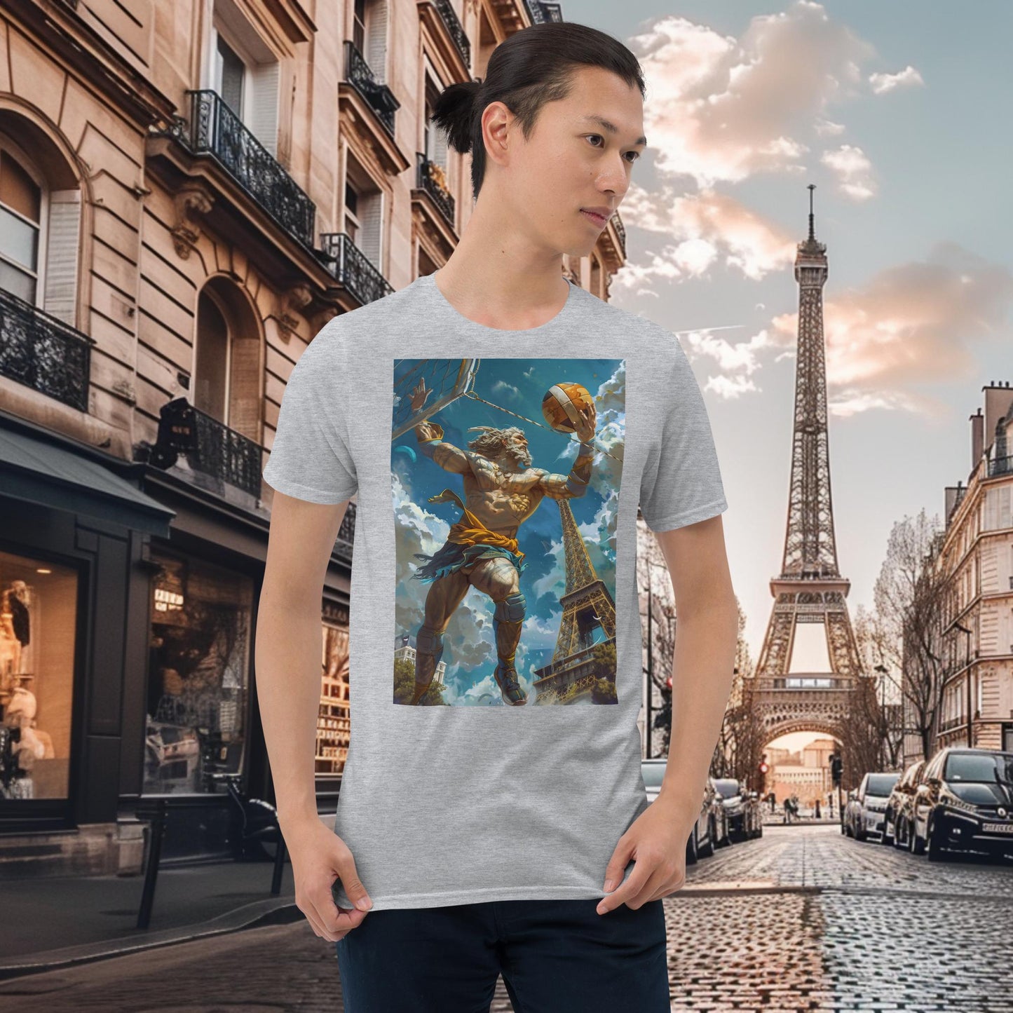 Olympia-Volleyball-Zeus in Paris T-Shirt