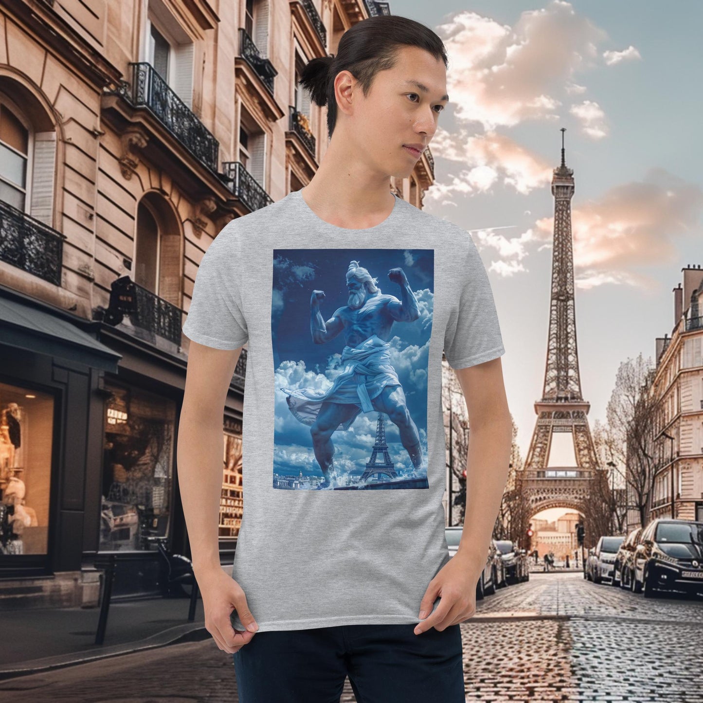 Paris Olympics Taekwondo Zeus T-Shirt