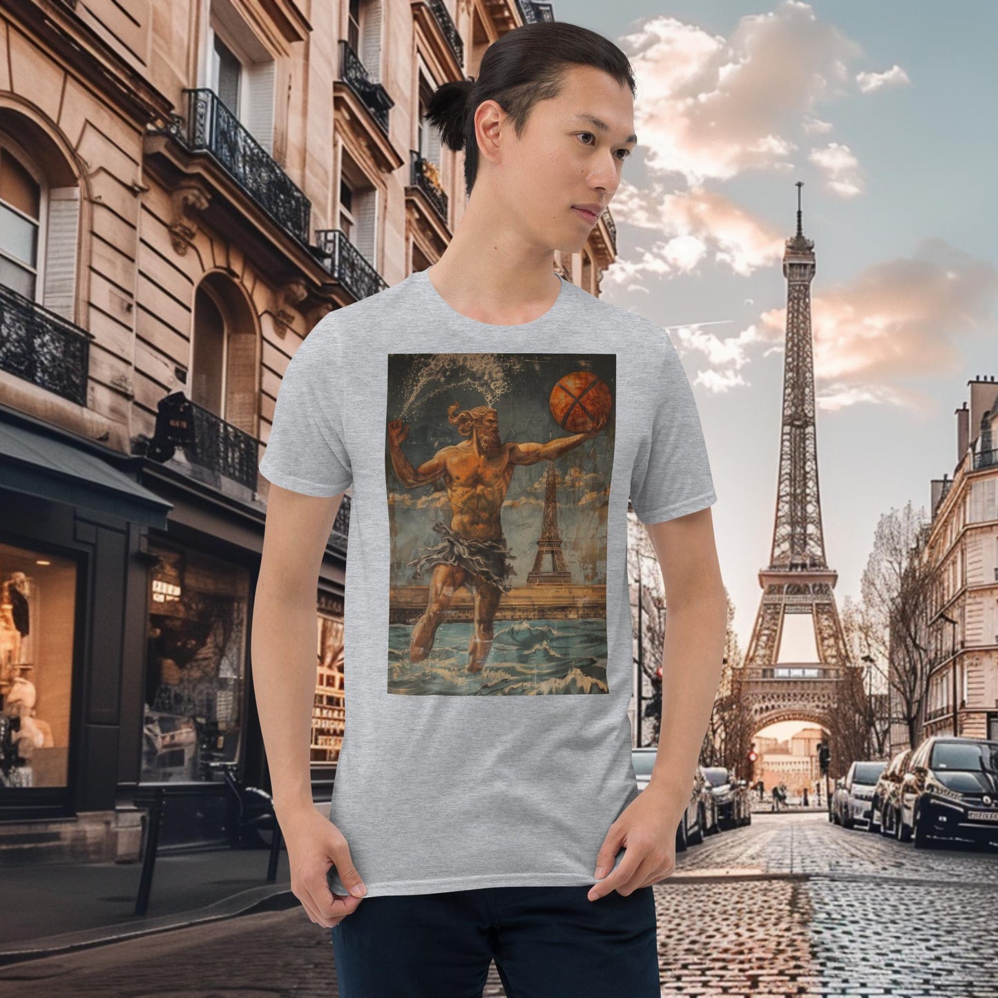 Zeus T-Shirt für Wasserball bei den Olympischen Spielen in Paris