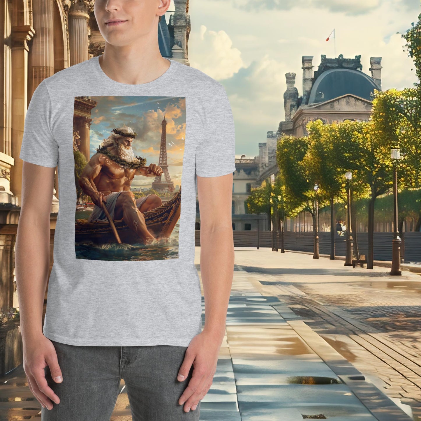 SParis Olympics Rowing Zeus T-Shirt