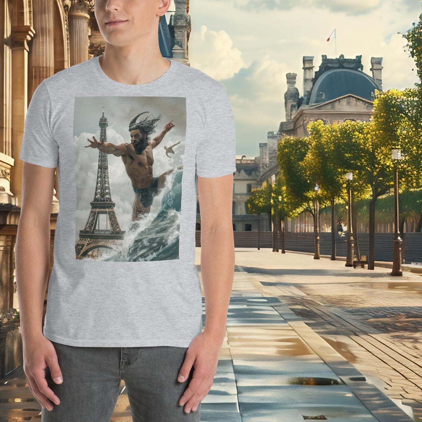 Zeus, Olympia-Tauchen, Paris, T-Shirt