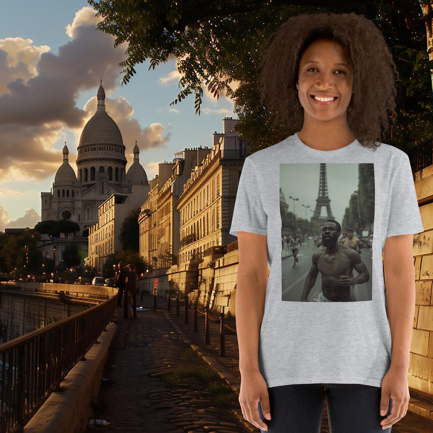 Paris Olympics Running T-Shirt