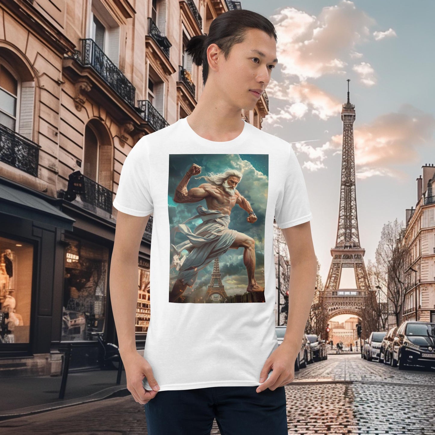 Paris Olympics Taekwondo Zeus T-Shirt