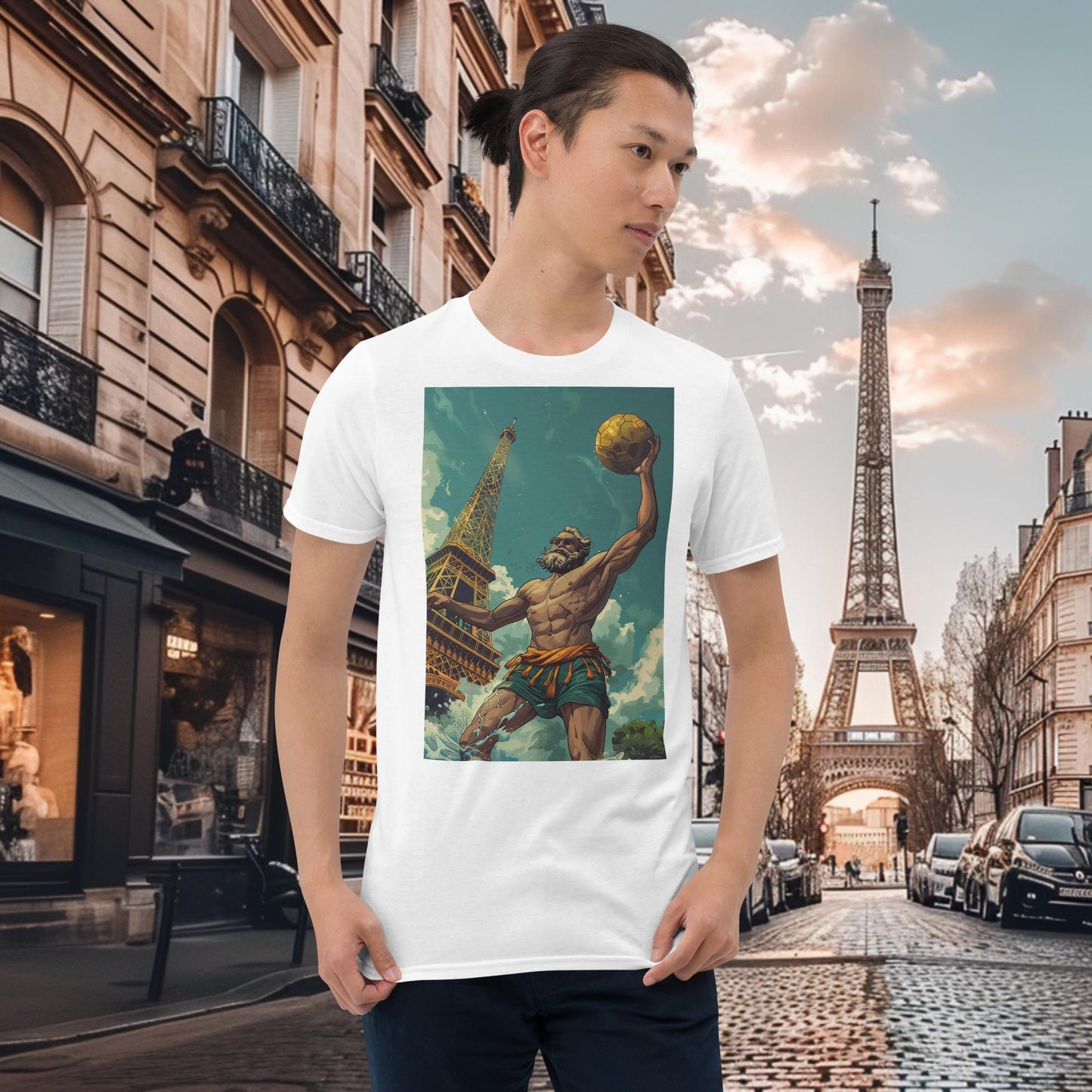 Zeus T-Shirt für Wasserball bei den Olympischen Spielen in Paris