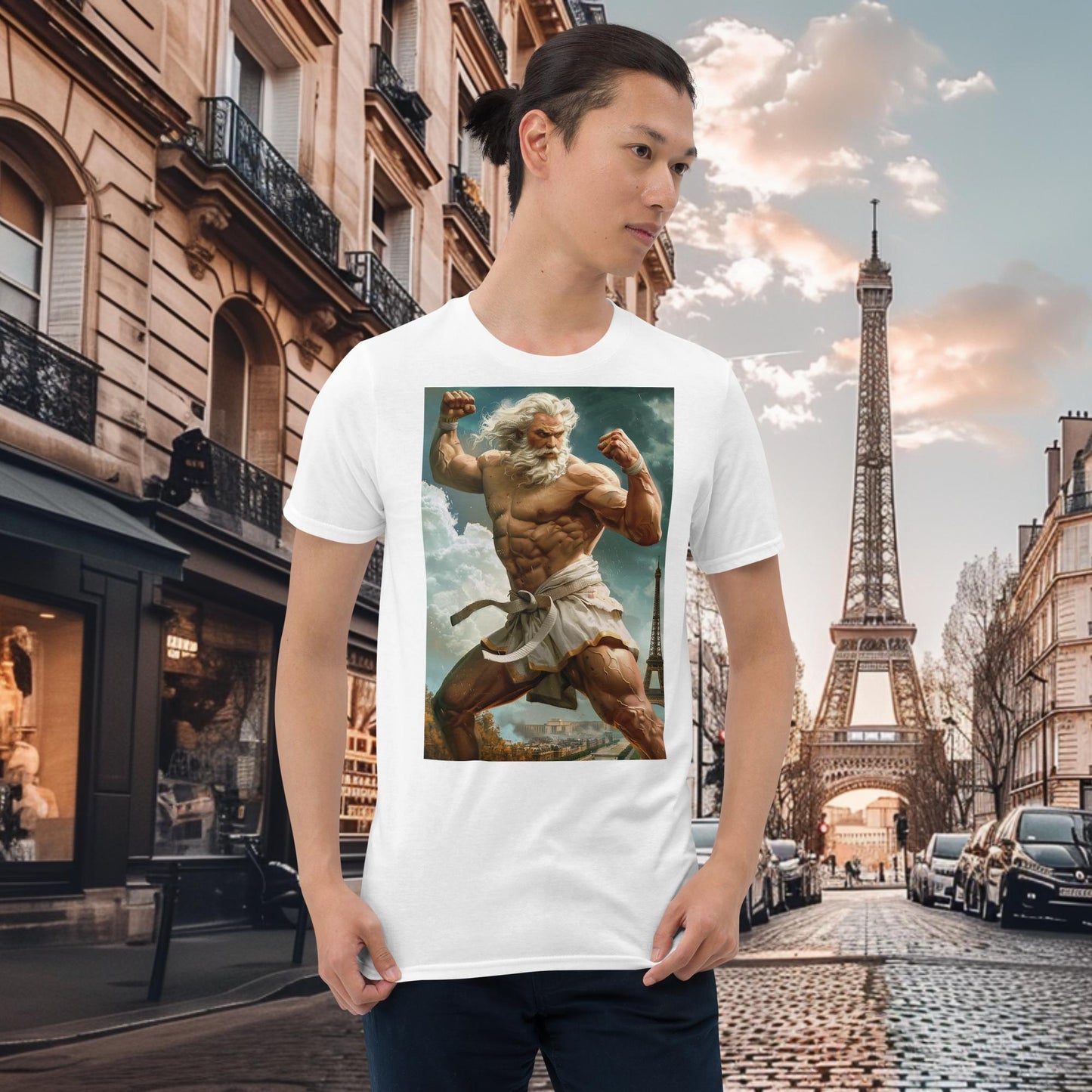 Paris Olympics Judo Zeus T-Shirt