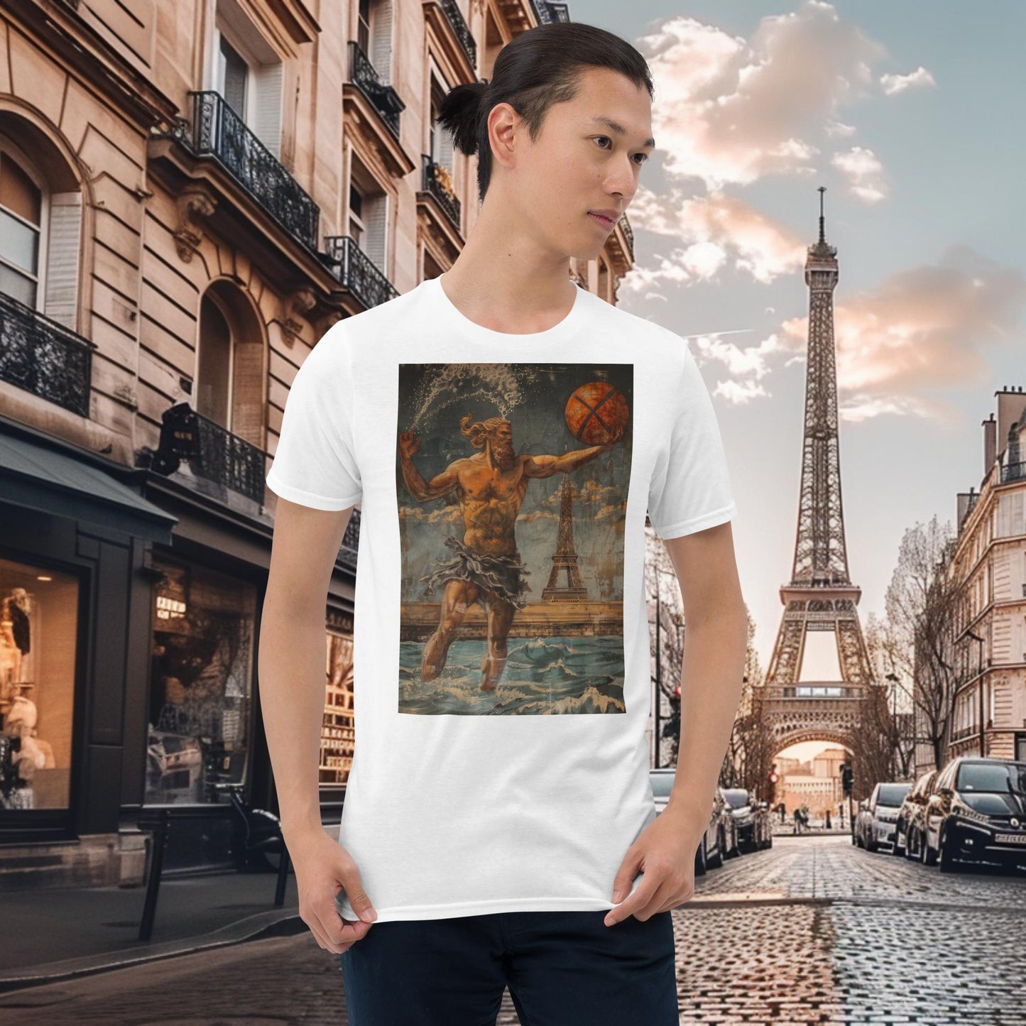 Zeus T-Shirt für Wasserball bei den Olympischen Spielen in Paris