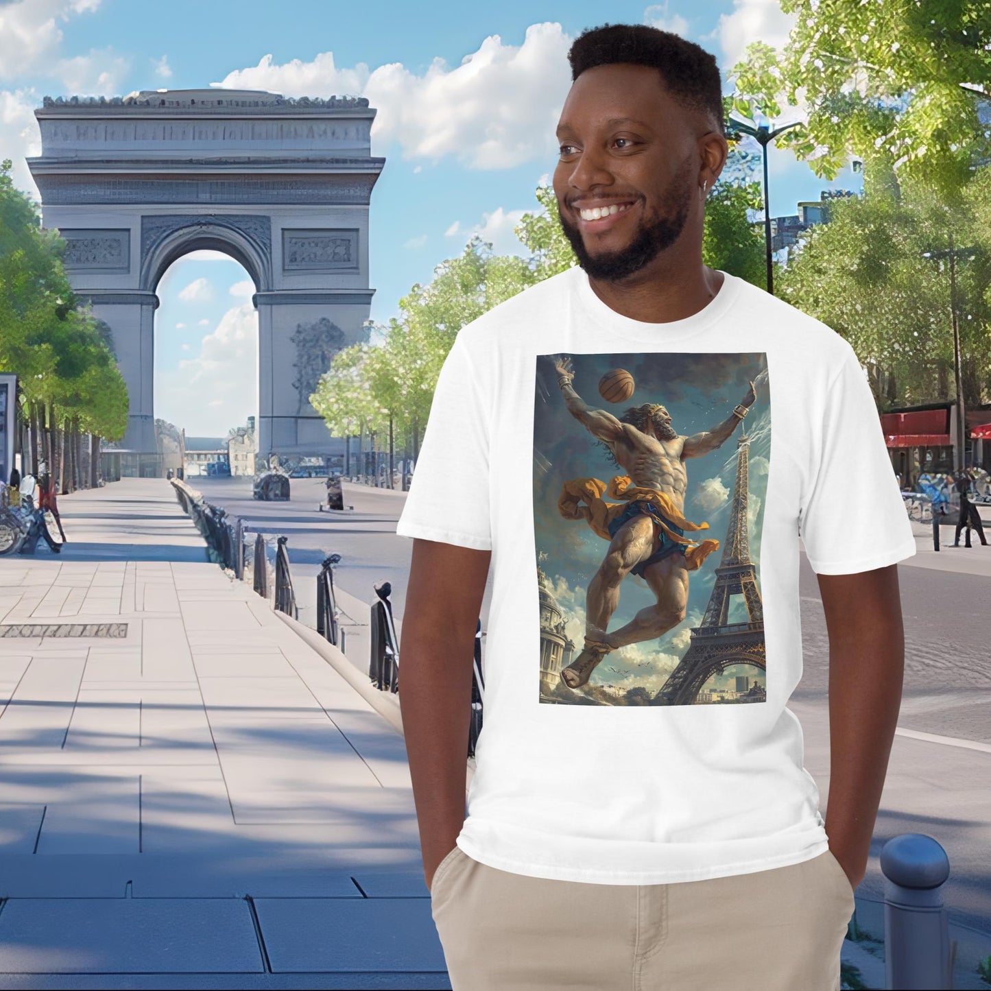 Paris Olympics Handball Zeus T-Shirt