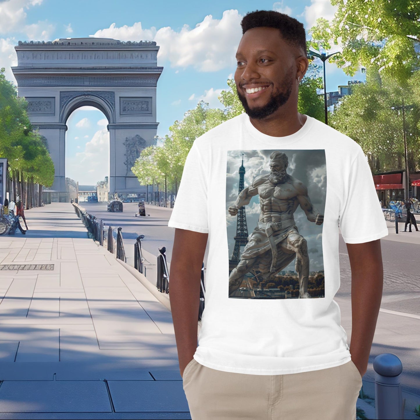 Paris Olympics Judo Zeus T-Shirt