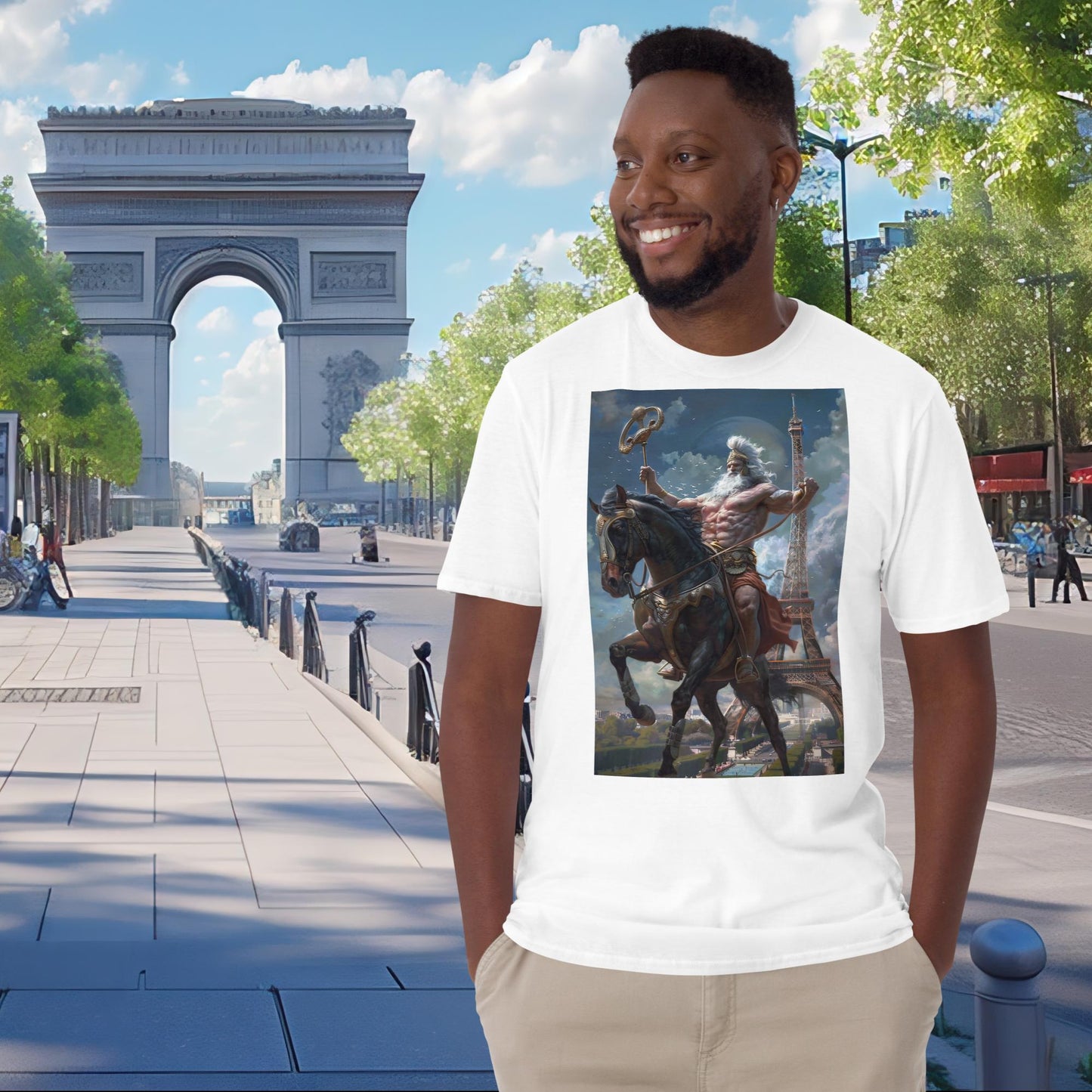 T-shirt Zeus équestre des Jeux Olympiques de Paris